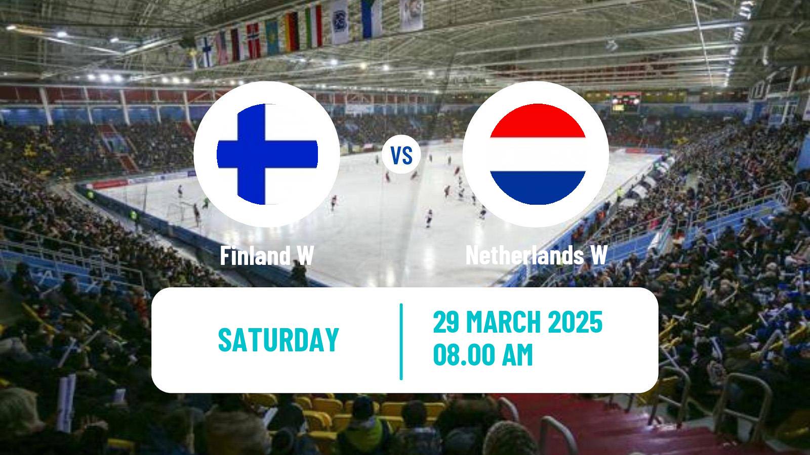 Bandy World Championship Bandy Women Finland W - Netherlands W