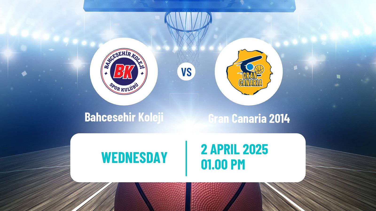 Basketball Eurocup Bahcesehir Koleji - Gran Canaria 2014