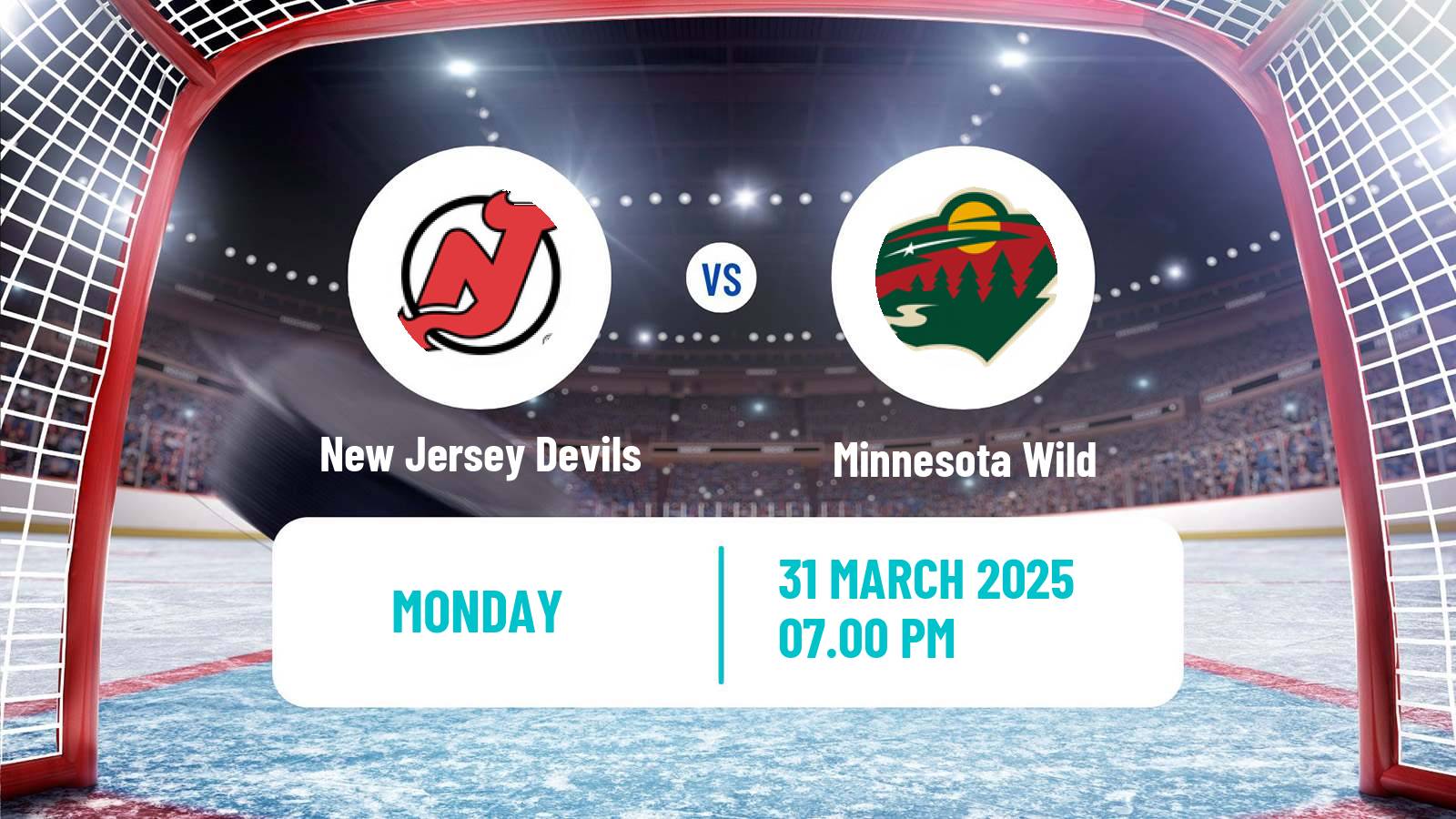 Hockey NHL New Jersey Devils - Minnesota Wild