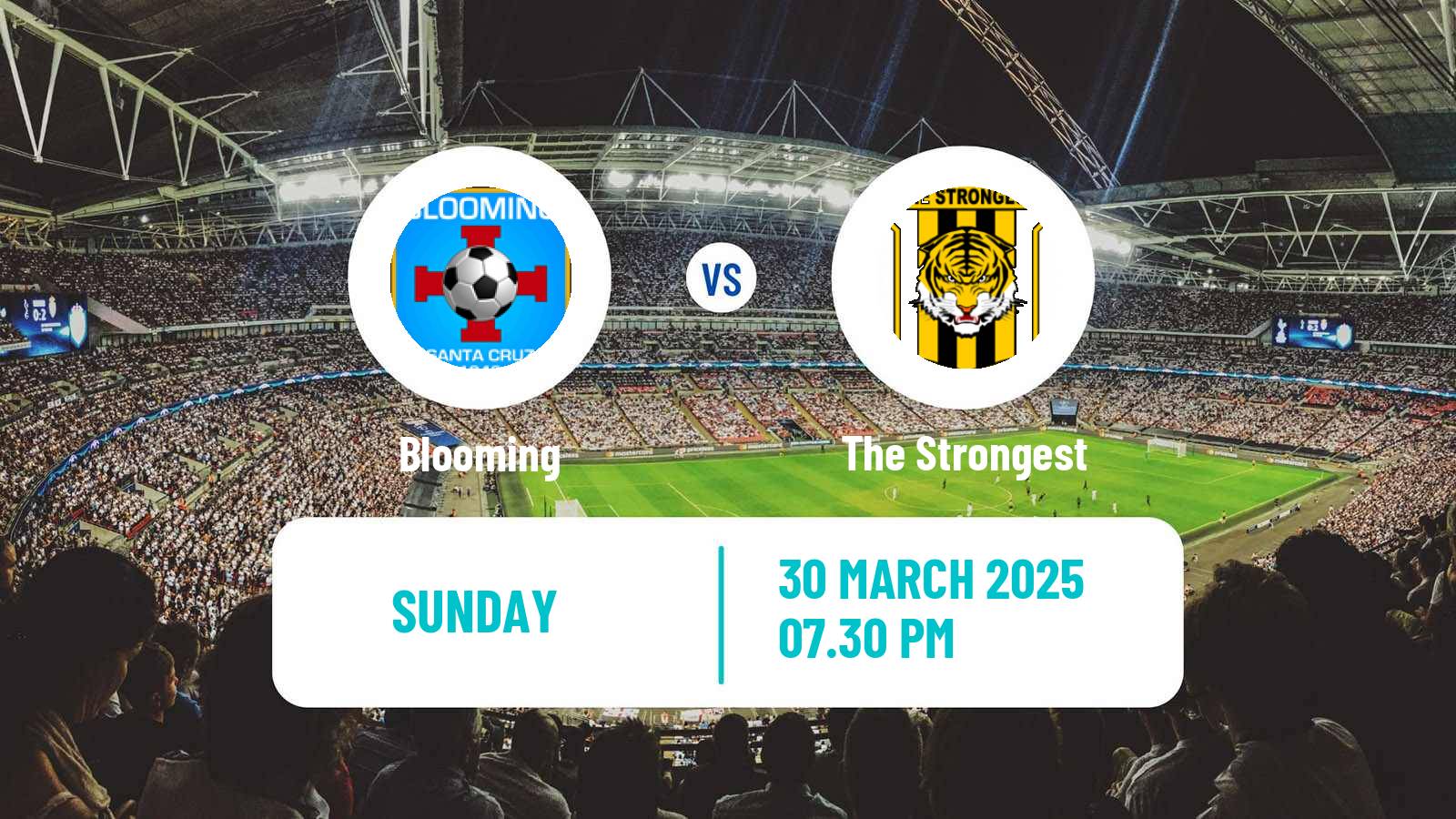 Soccer Bolivian Division Profesional Blooming - The Strongest