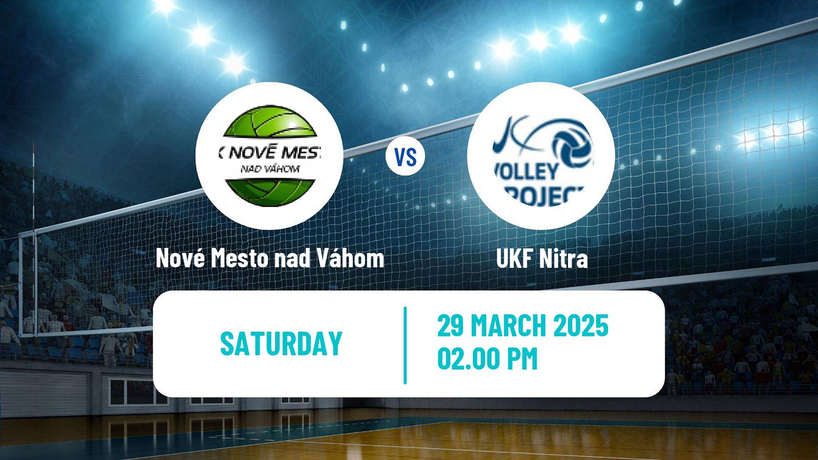 Volleyball Slovak Extraliga Volleyball Women Nové Mesto nad Váhom - UKF Nitra