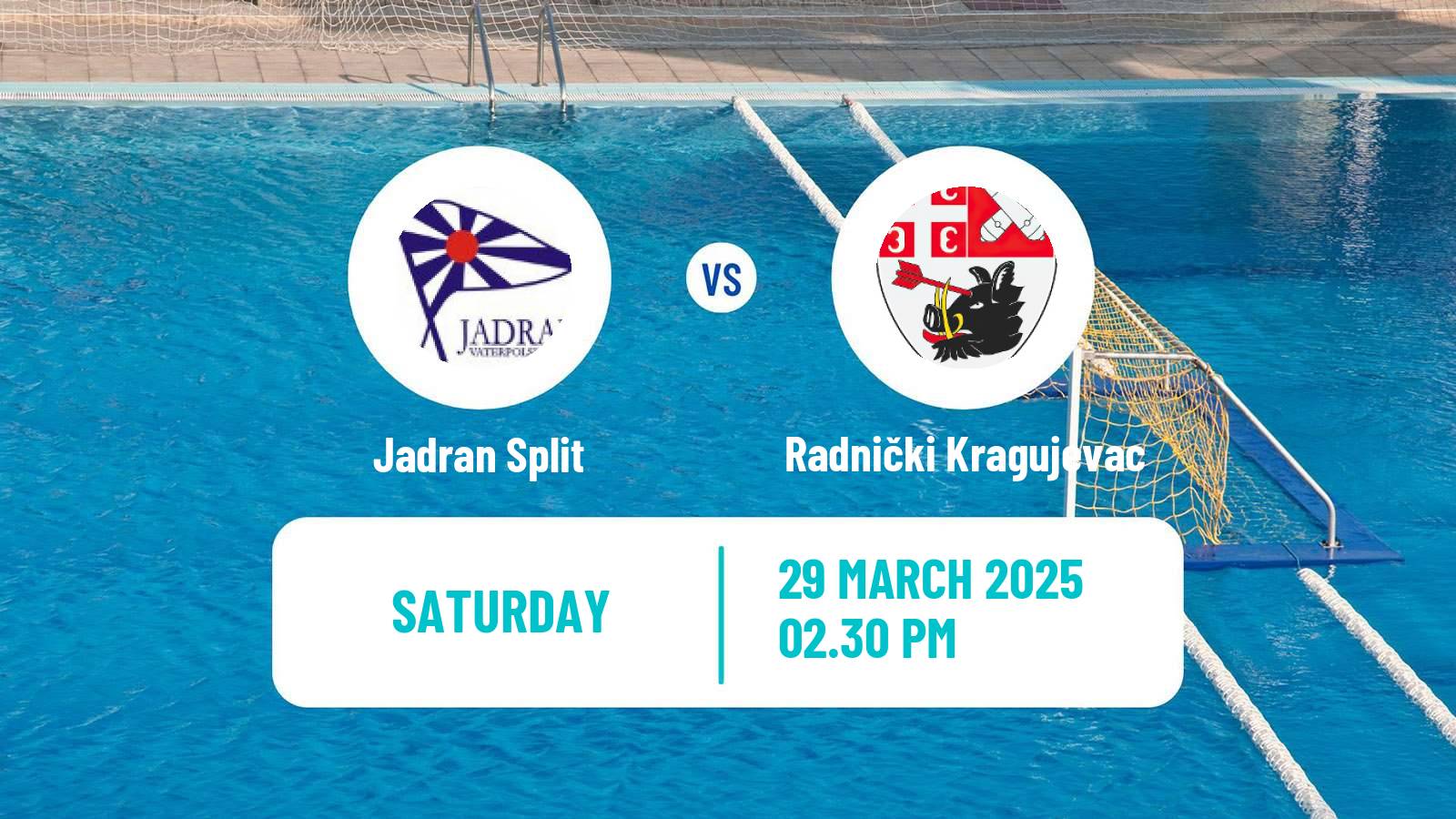 Water polo Regional League Water Polo Jadran Split - Radnički Kragujevac