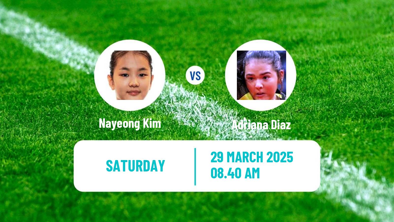 Table tennis Wtt Star Contender Chennai Women Nayeong Kim - Adriana Diaz