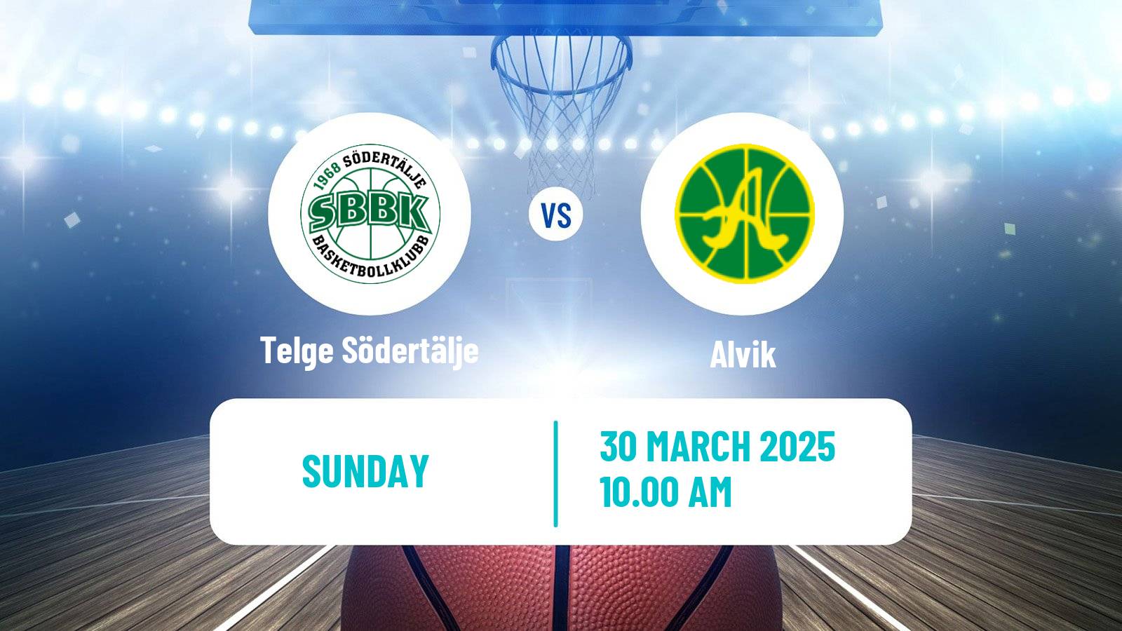 Basketball Swedish Basketligan Women Telge Södertälje - Alvik