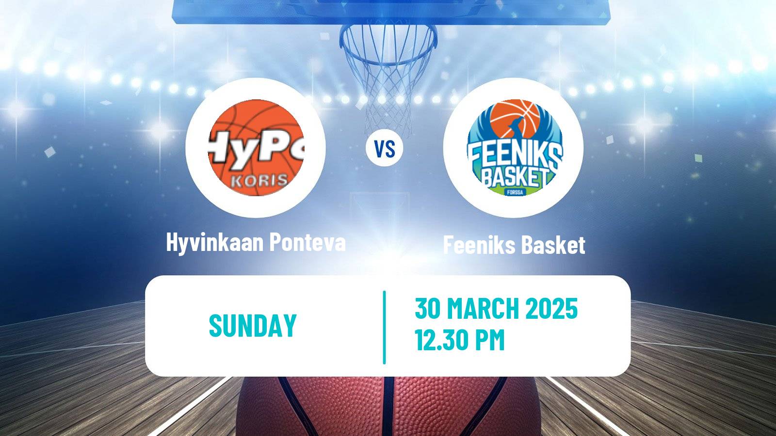 Basketball Finnish I Divisioona Basketball Women Hyvinkaan Ponteva - Feeniks Basket