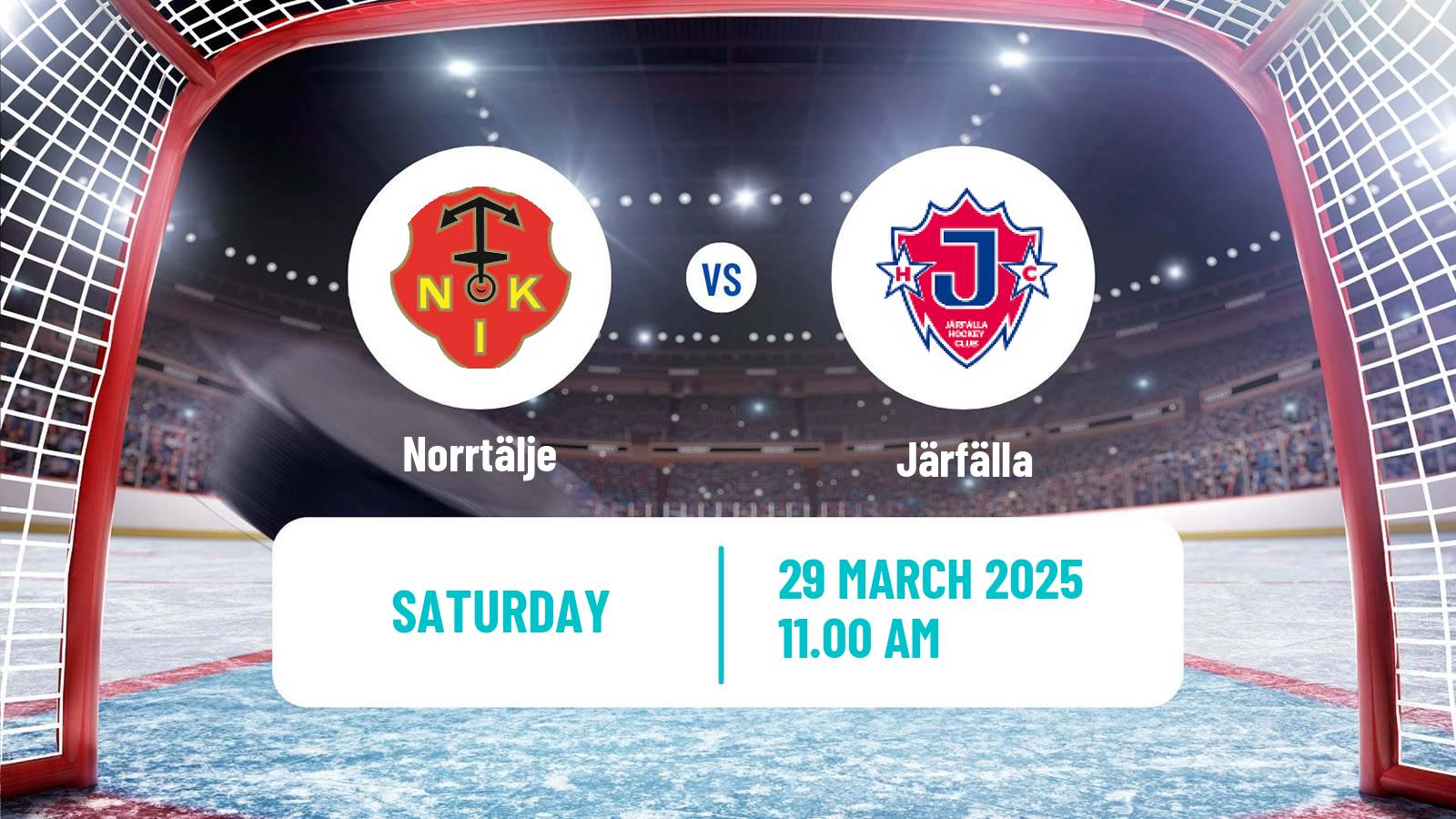 Hockey Swedish HockeyEttan Ostra Norrtälje - Järfälla