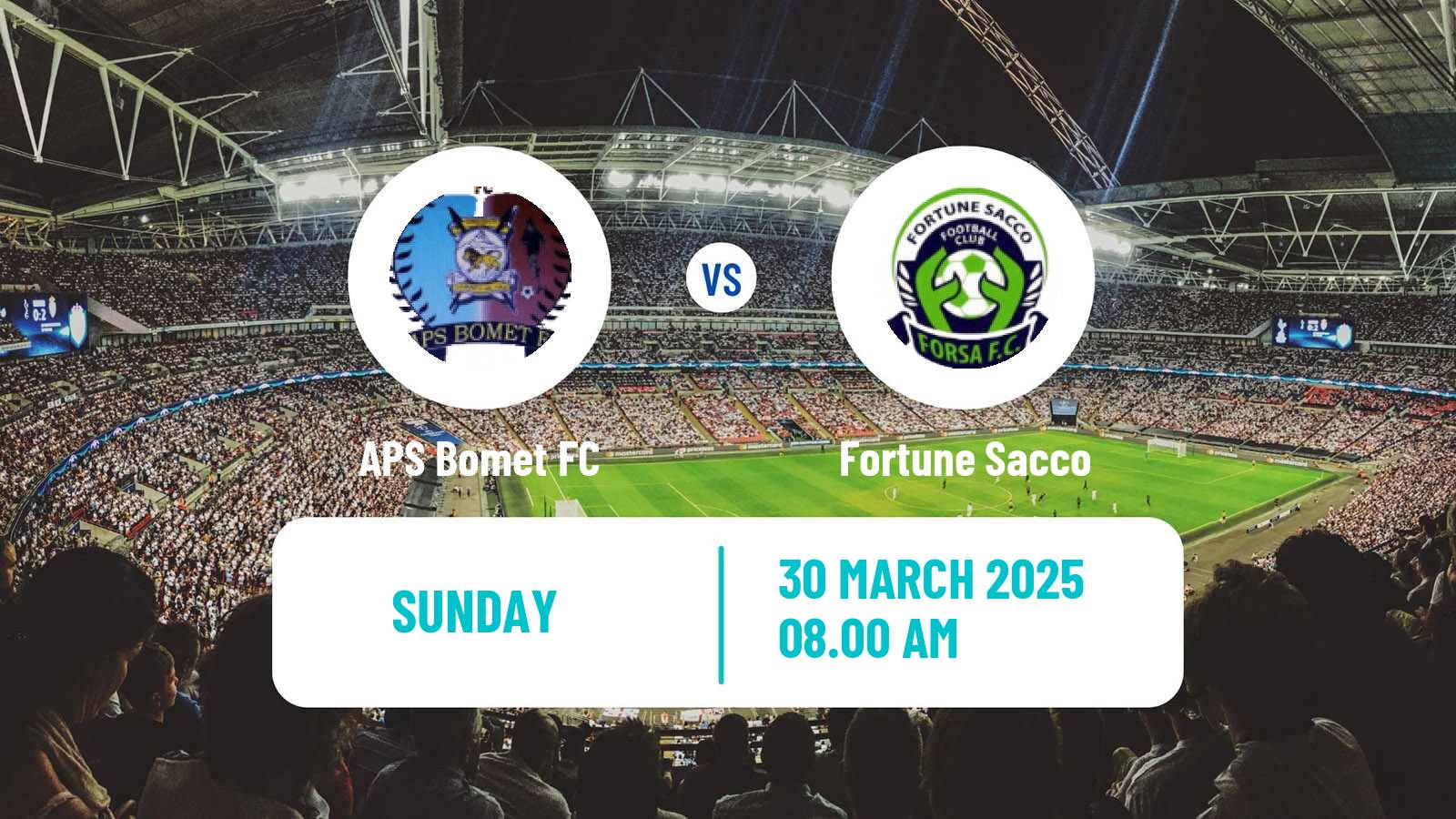 Soccer Kenyan Super League APS Bomet - Fortune Sacco
