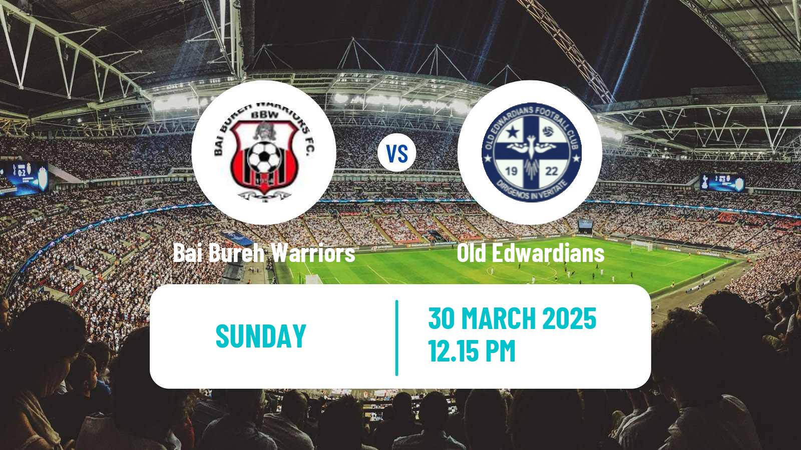 Soccer Sierra Leone Premier League Bai Bureh Warriors - Old Edwardians