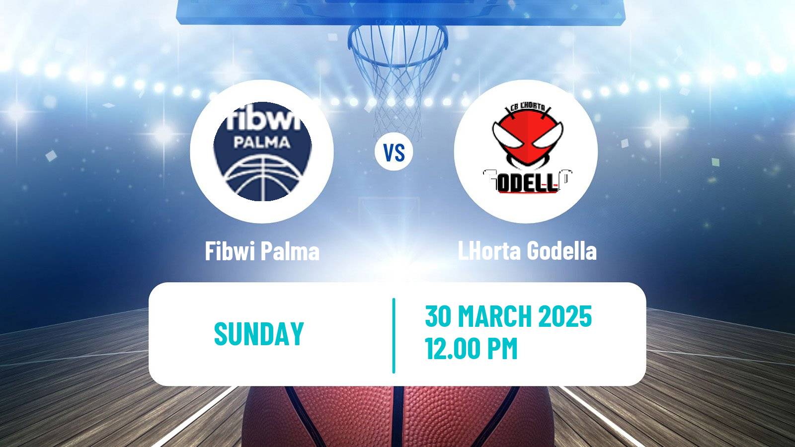 Basketball Spanish LEB Plata Fibwi Palma - LHorta Godella