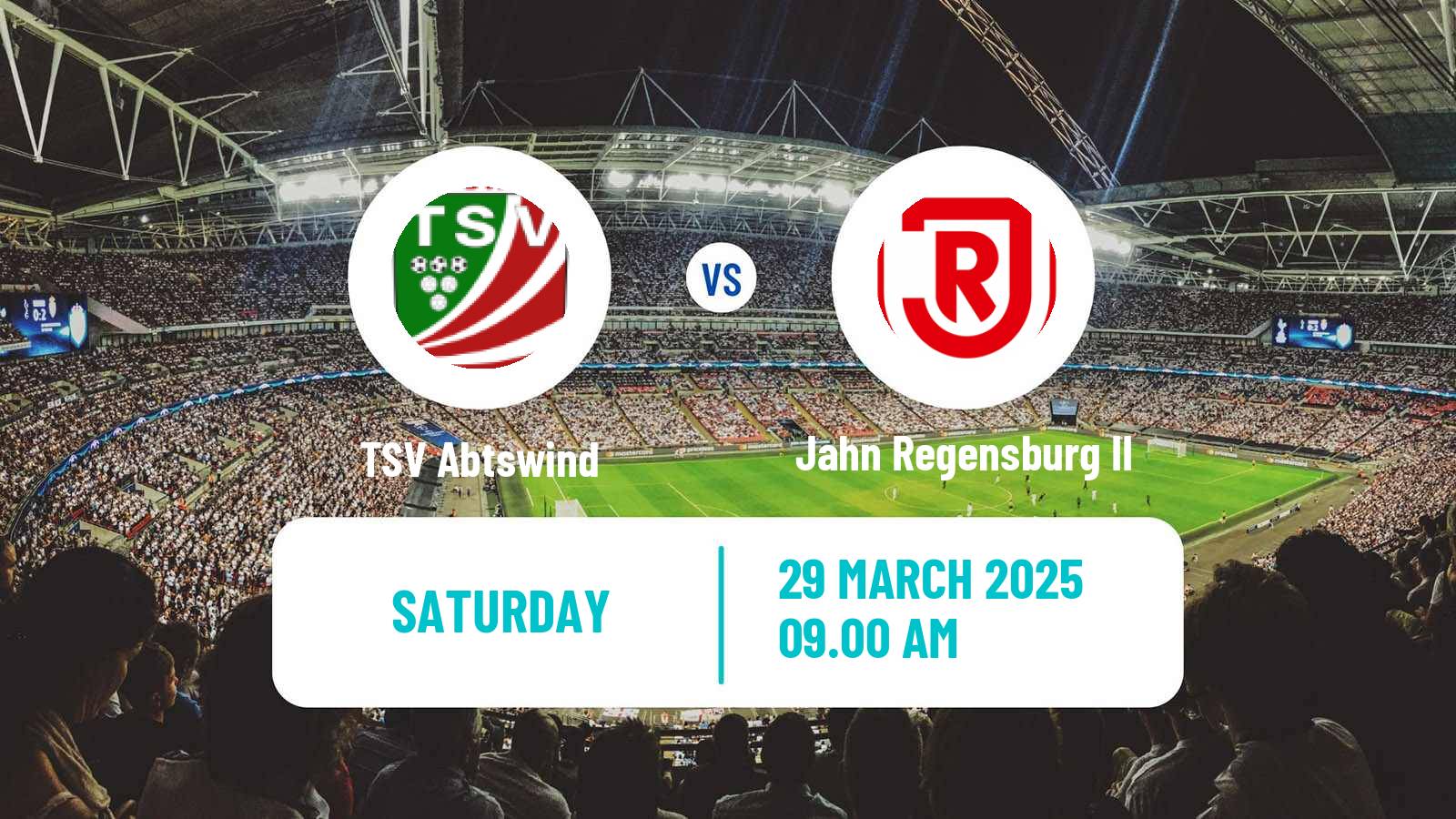Soccer German Oberliga Bayern Nord Abtswind - Jahn Regensburg II