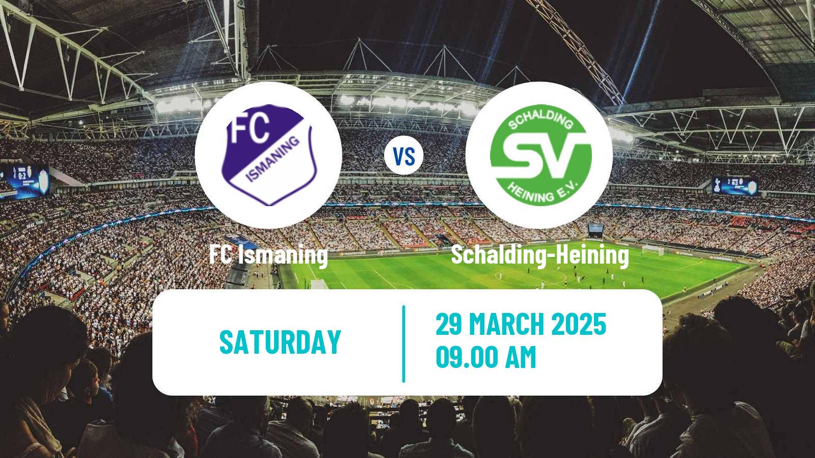 Soccer German Oberliga Bayern Süd Ismaning - Schalding-Heining
