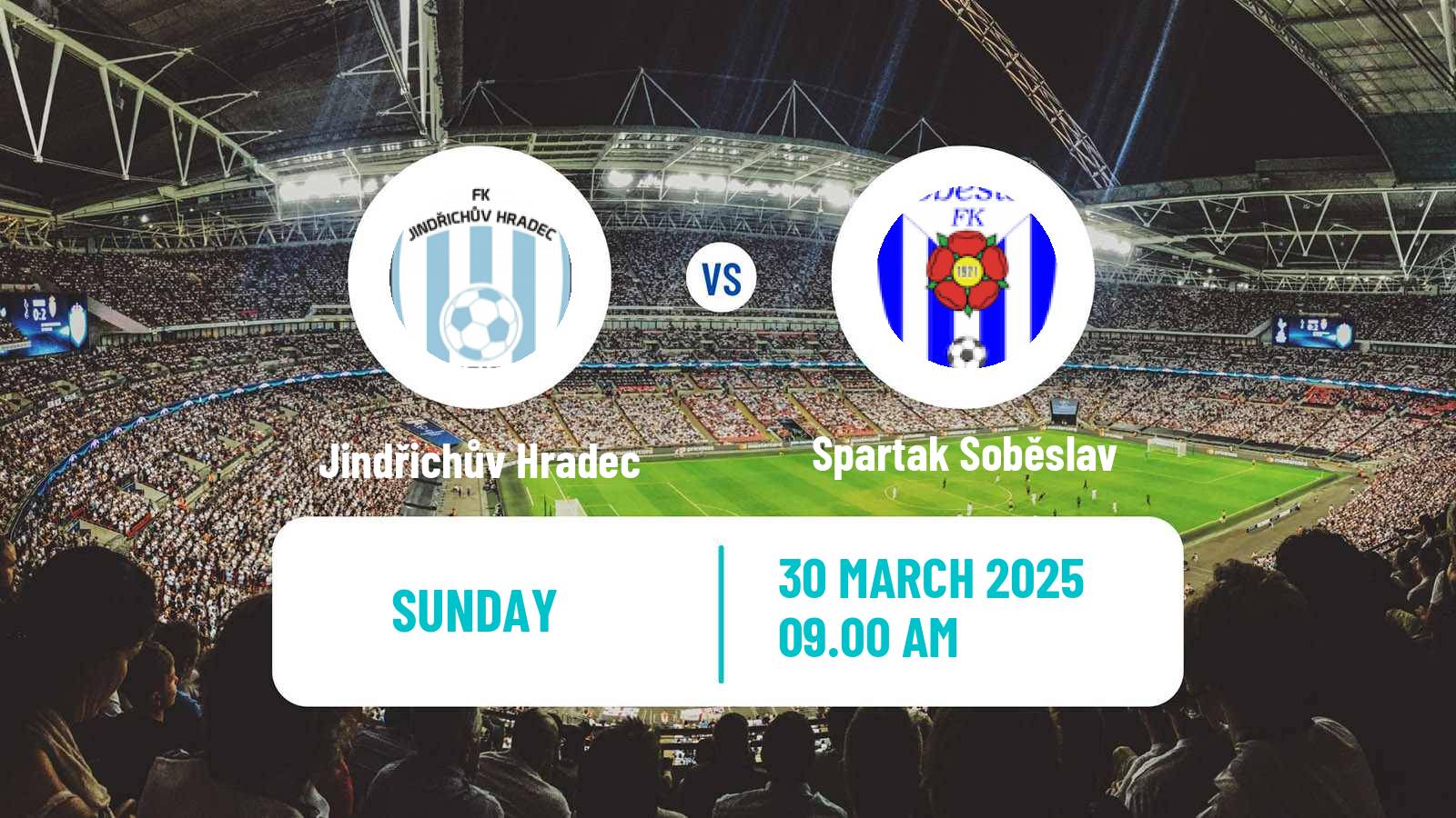 Soccer Czech Division A Jindřichův Hradec - Spartak Soběslav