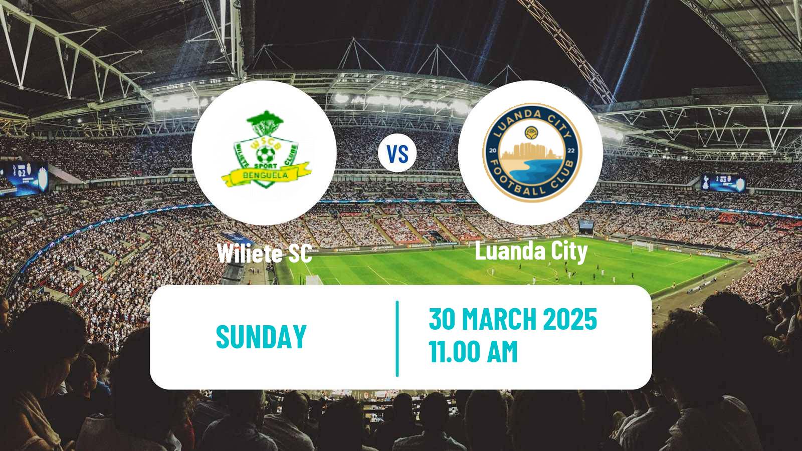 Soccer Angolan Girabola Wiliete - Luanda City