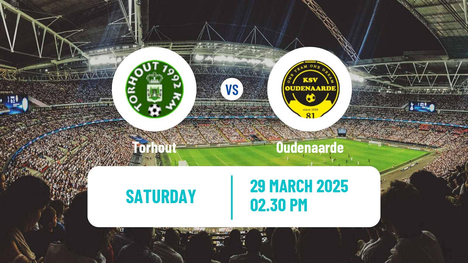 Soccer Belgian Second Amateur Division Group A Torhout - Oudenaarde