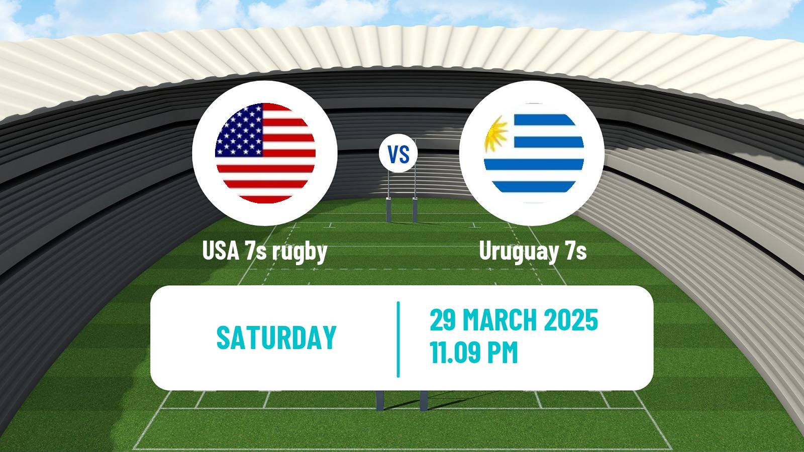 Rugby union Sevens World Series - Hong Kong USA 7s - Uruguay 7s