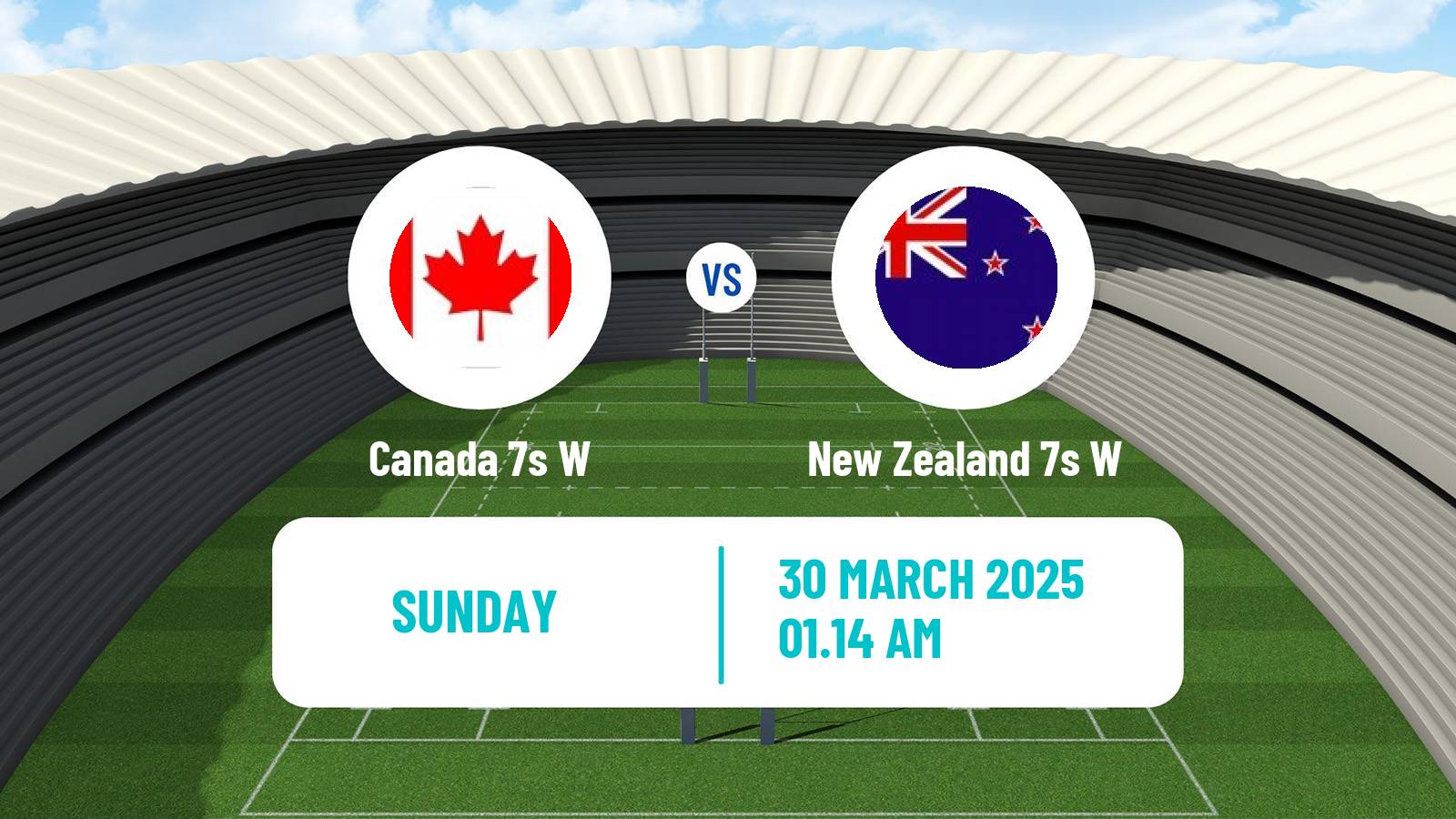 Rugby union Sevens World Series Women - Hong Kong Canada 7s W - New Zealand 7s W