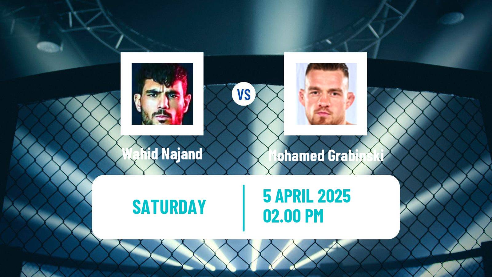 MMA Welterweight Oktagon Men Wahid Najand - Mohamed Grabinski