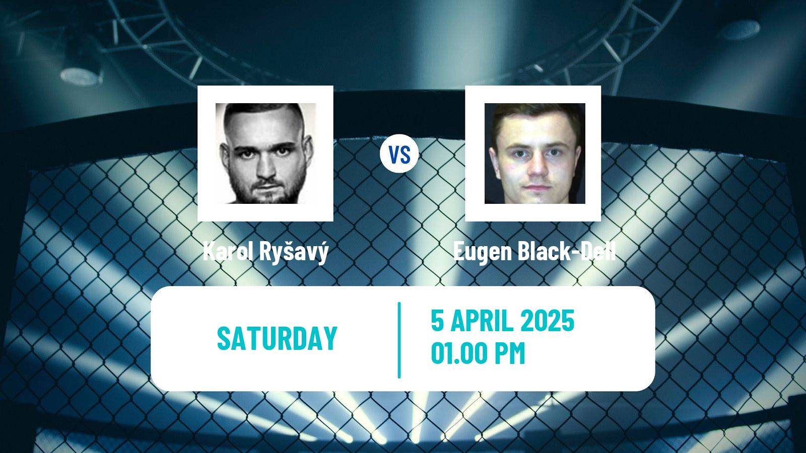 MMA Featherweight Oktagon Men Karol Ryšavý - Eugen Black-Dell