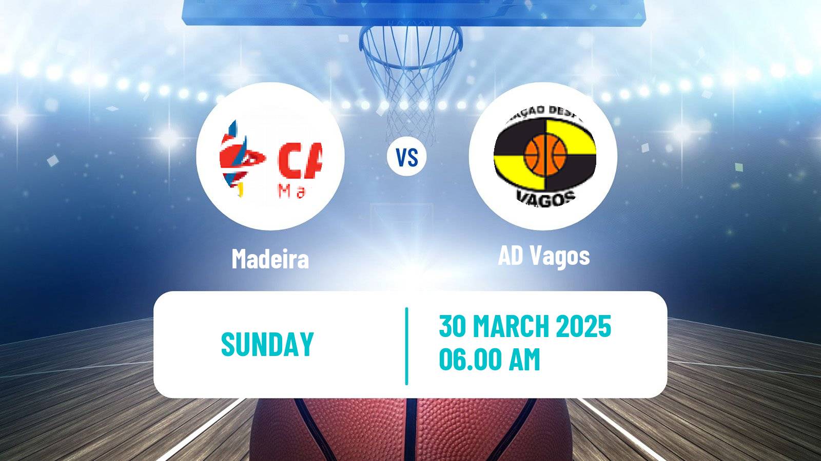Basketball Portuguese LFB Madeira - AD Vagos