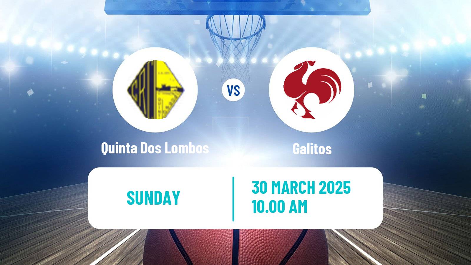 Basketball Portuguese LFB Quinta Dos Lombos - Galitos