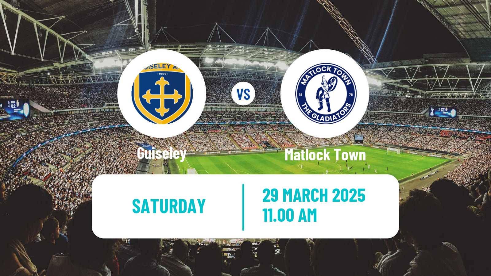 Soccer English NPL Premier Division Guiseley - Matlock Town