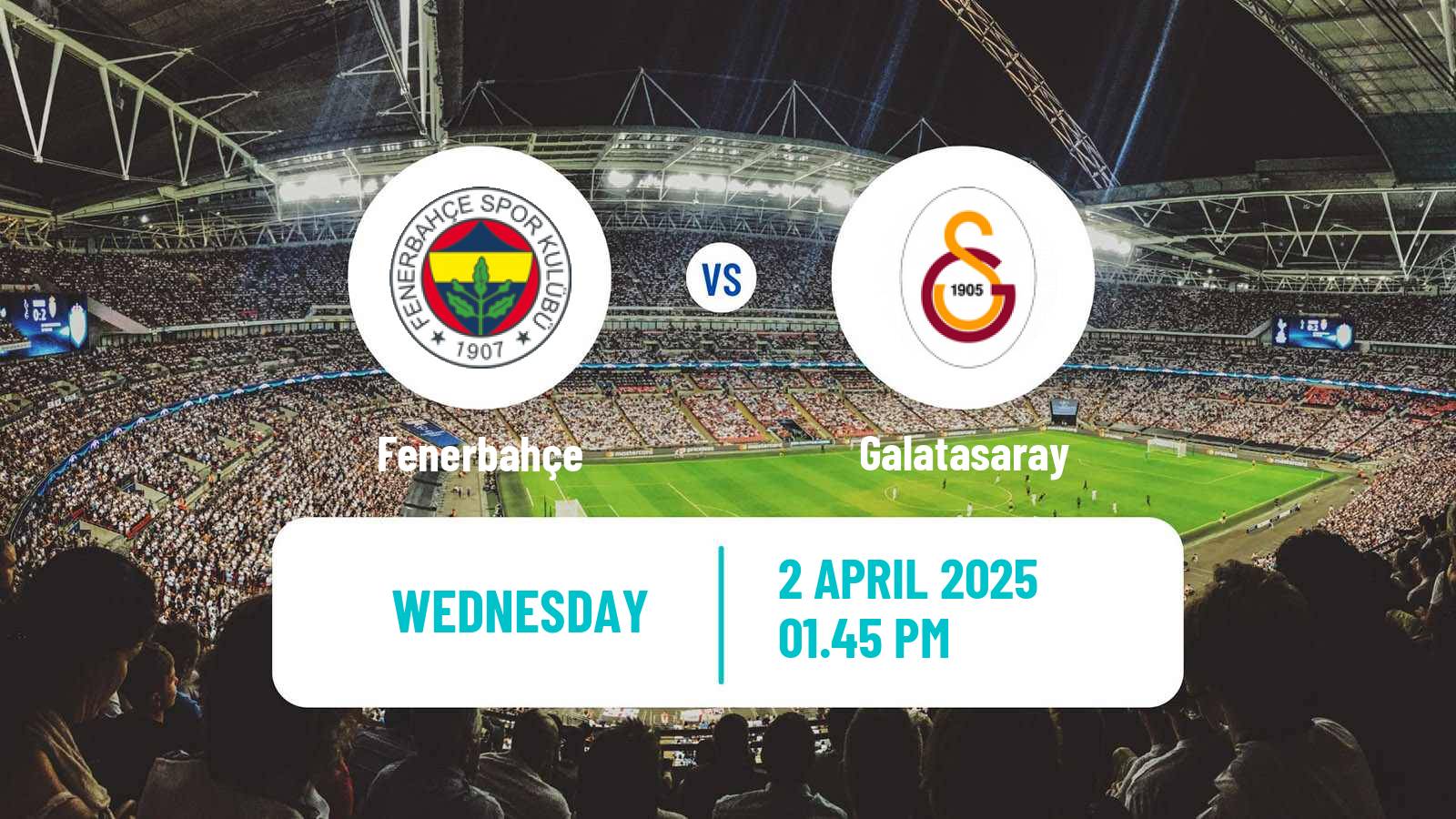 Soccer Turkish Cup Fenerbahçe - Galatasaray