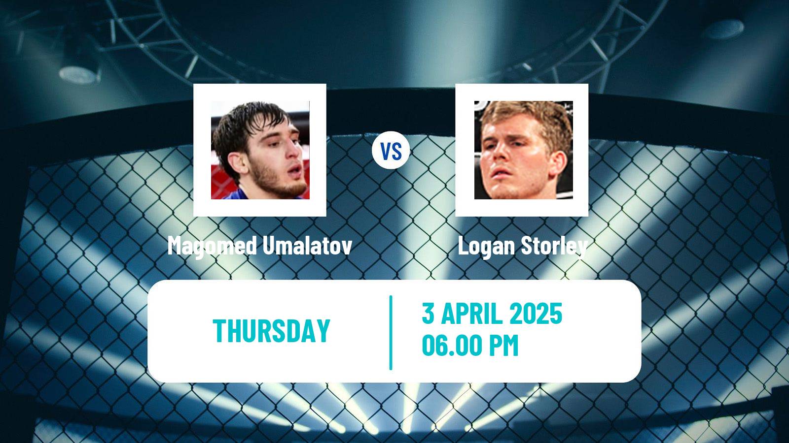MMA Welterweight Pfl Tournament Men Magomed Umalatov - Logan Storley