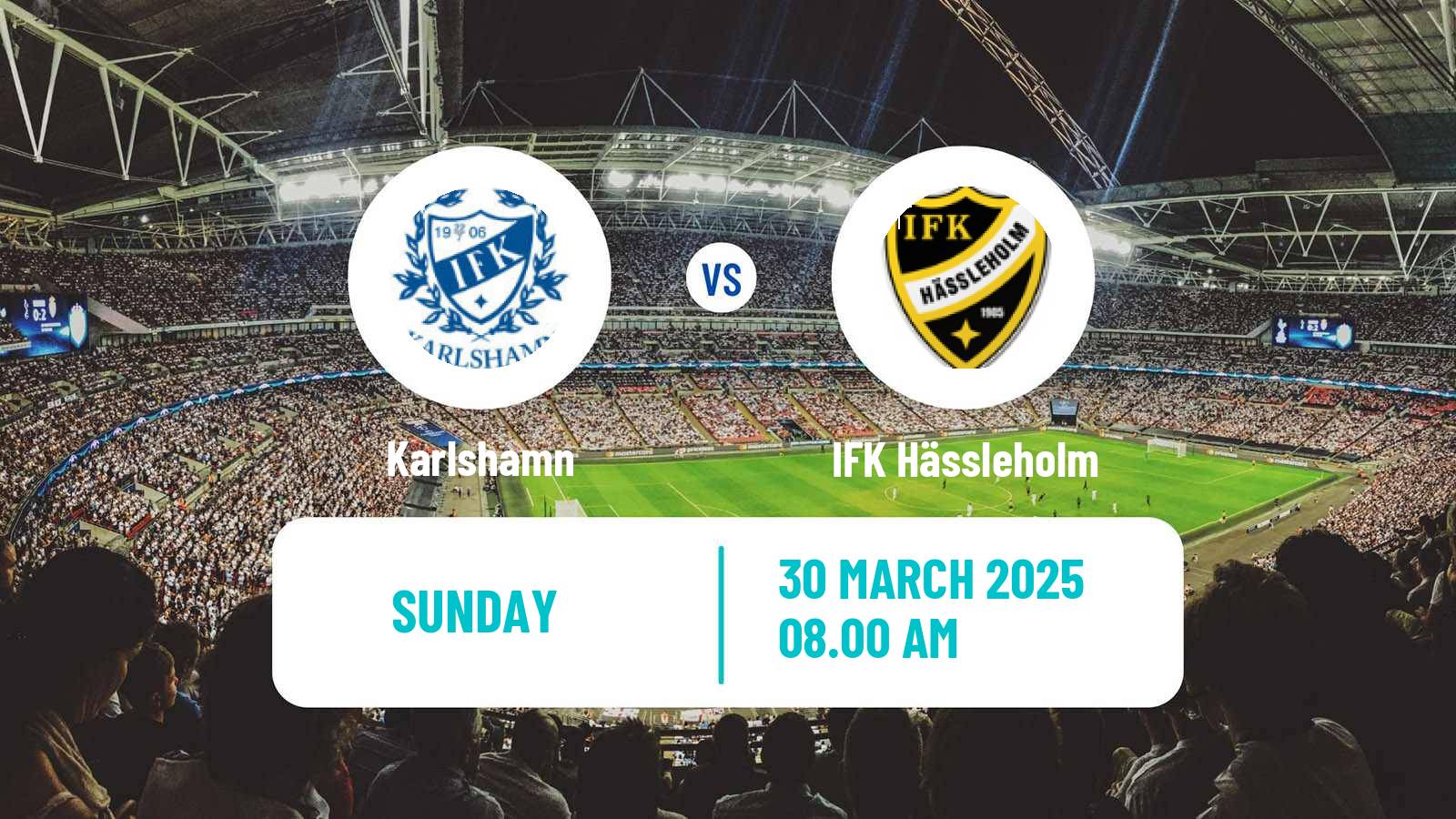 Soccer Swedish Division 2 - Södra Götaland Karlshamn - IFK Hässleholm