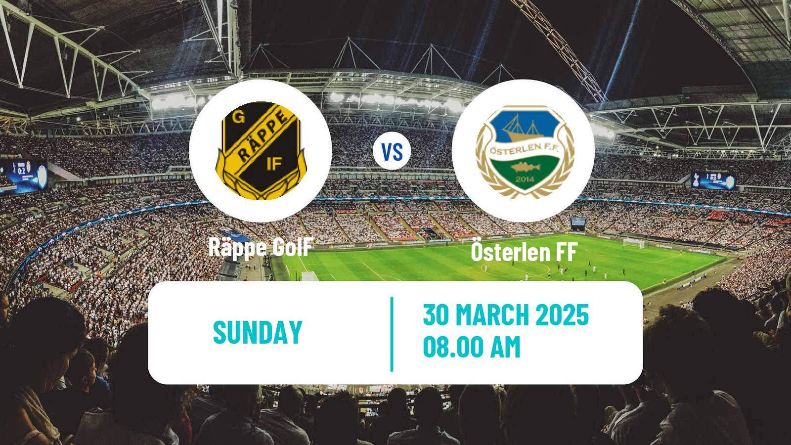 Soccer Swedish Division 2 - Södra Götaland Räppe GoIF - Österlen