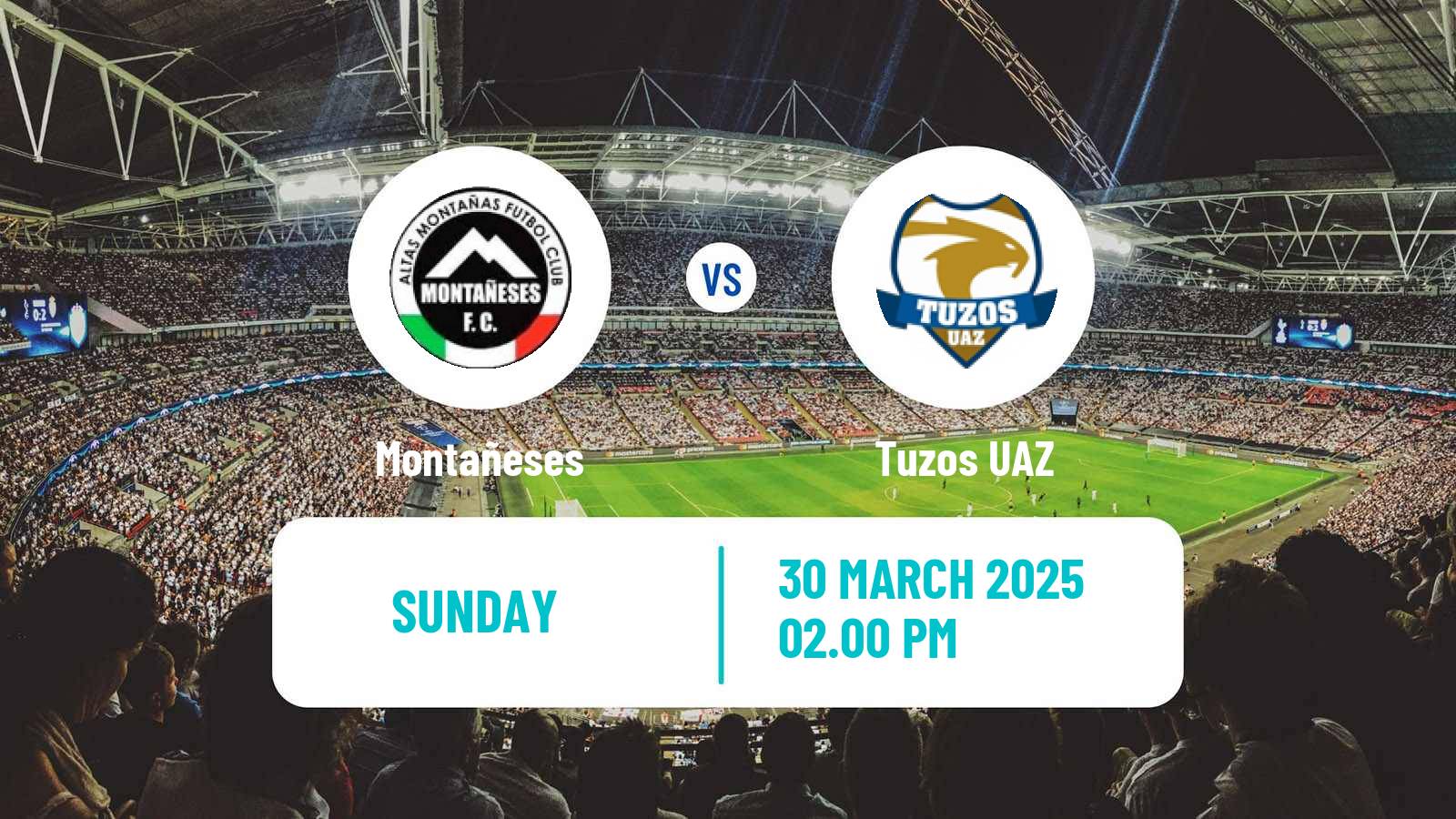 Soccer Mexican Liga Premier Serie A Montañeses - Tuzos UAZ