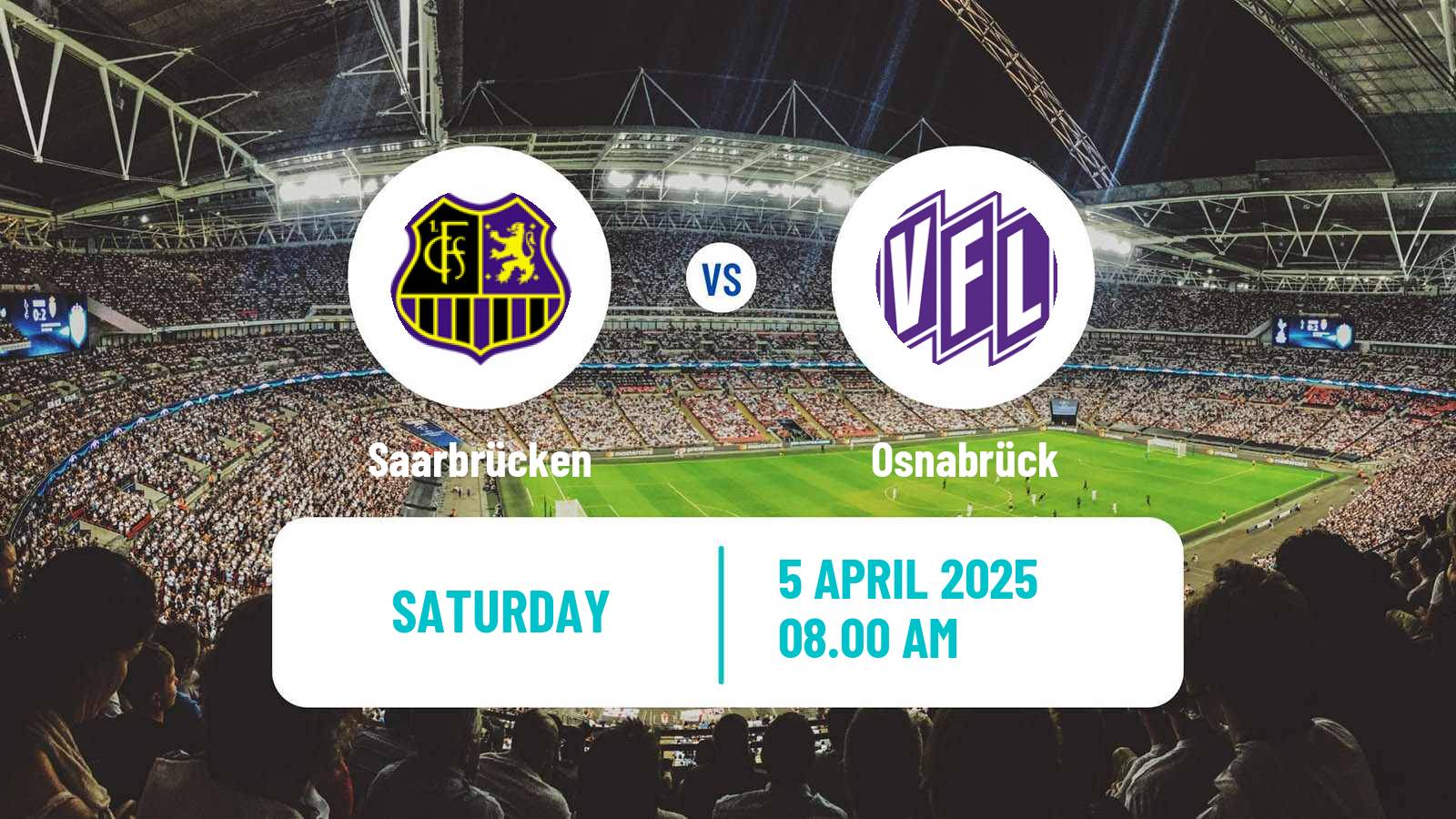 Soccer German 3 Bundesliga Saarbrücken - Osnabrück