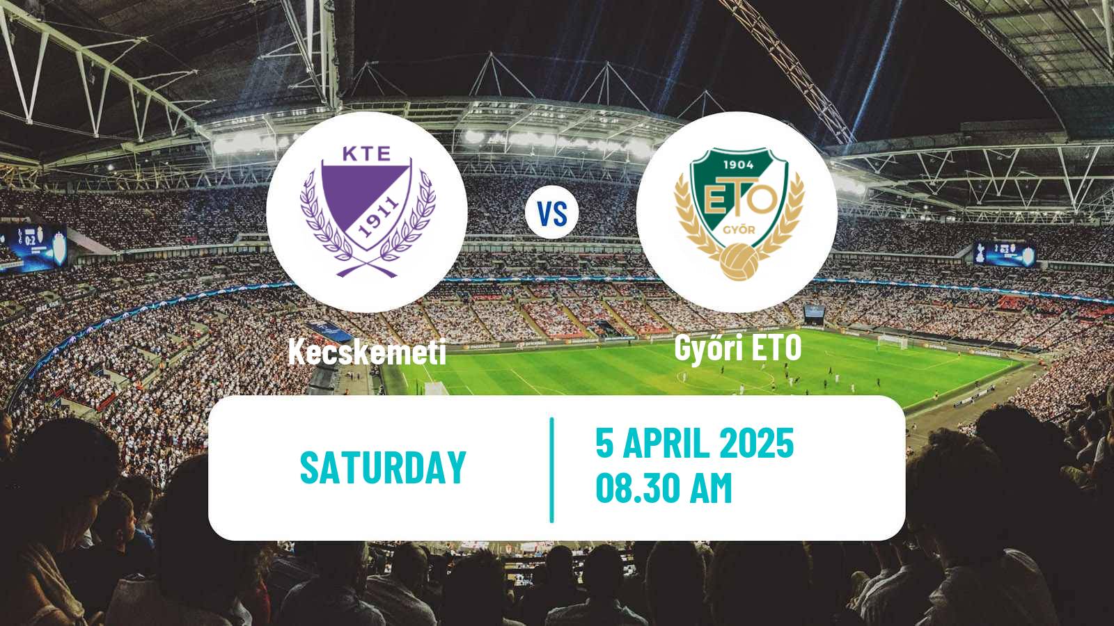 Soccer Hungarian NB I Kecskemeti - Győri ETO