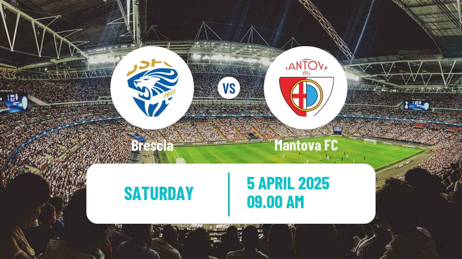 Soccer Italian Serie B Brescia - Mantova