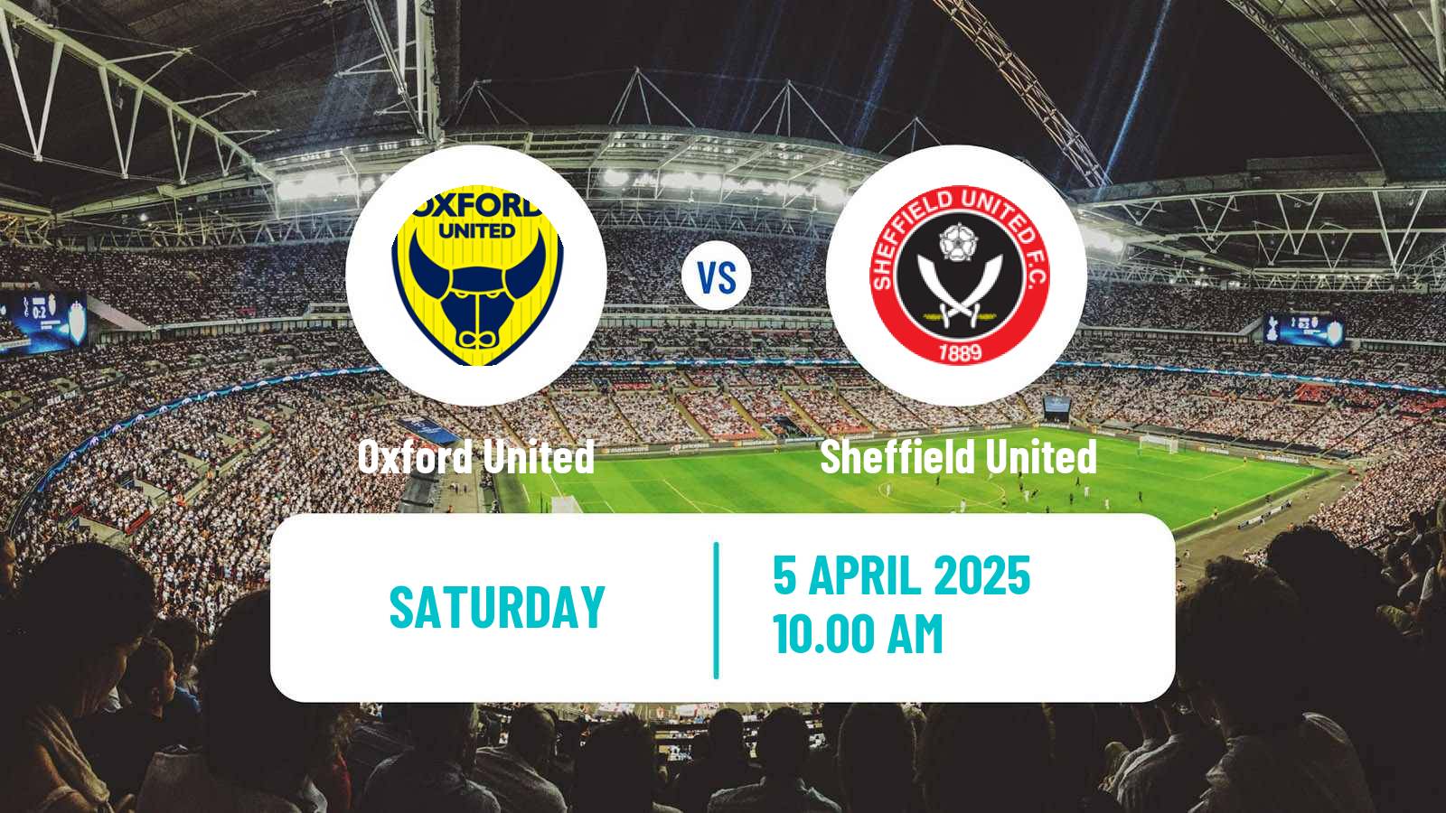 Soccer English League Championship Oxford United - Sheffield United