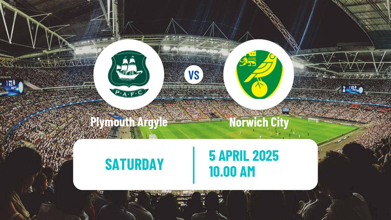 Soccer English League Championship Plymouth Argyle - Norwich City