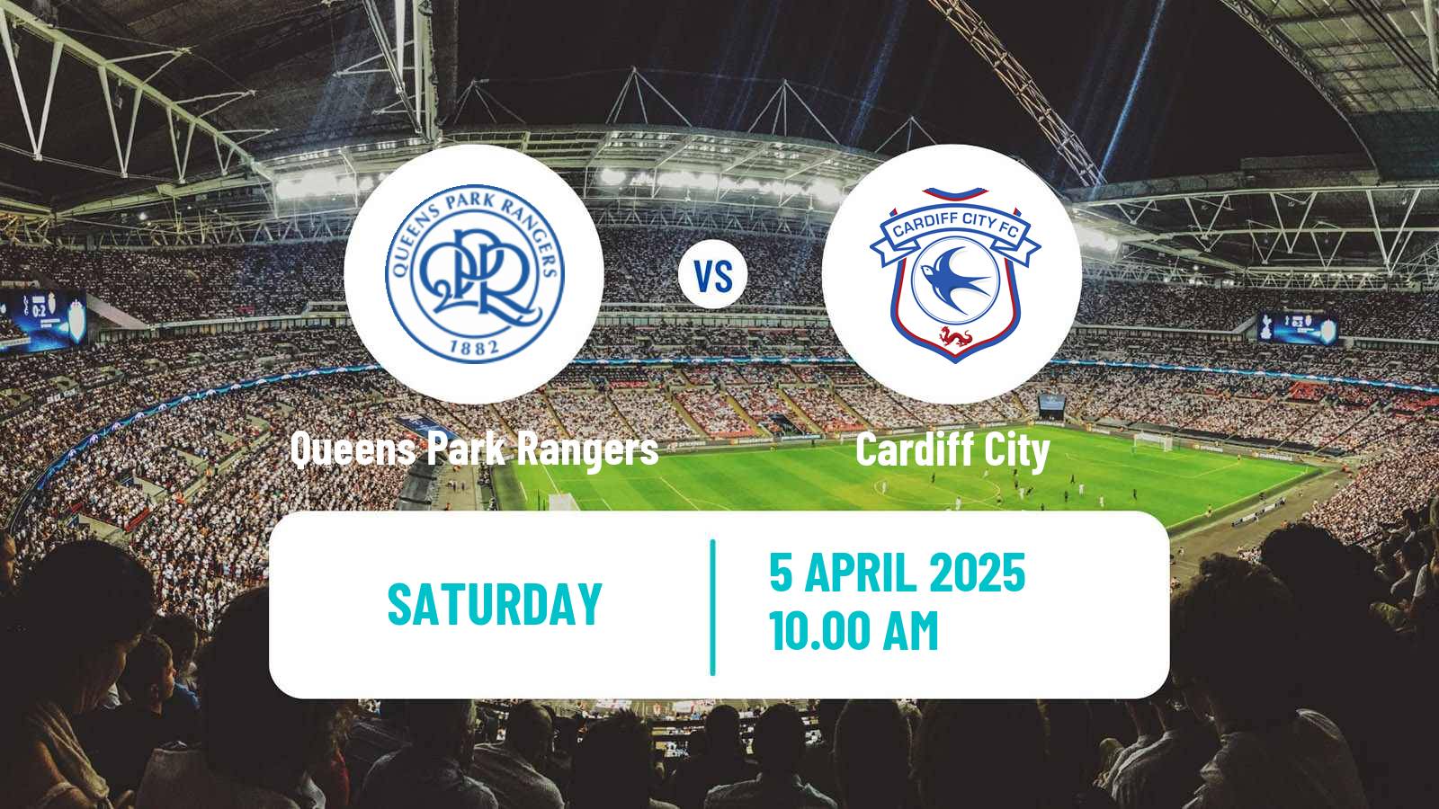 Soccer English League Championship Queens Park Rangers - Cardiff City