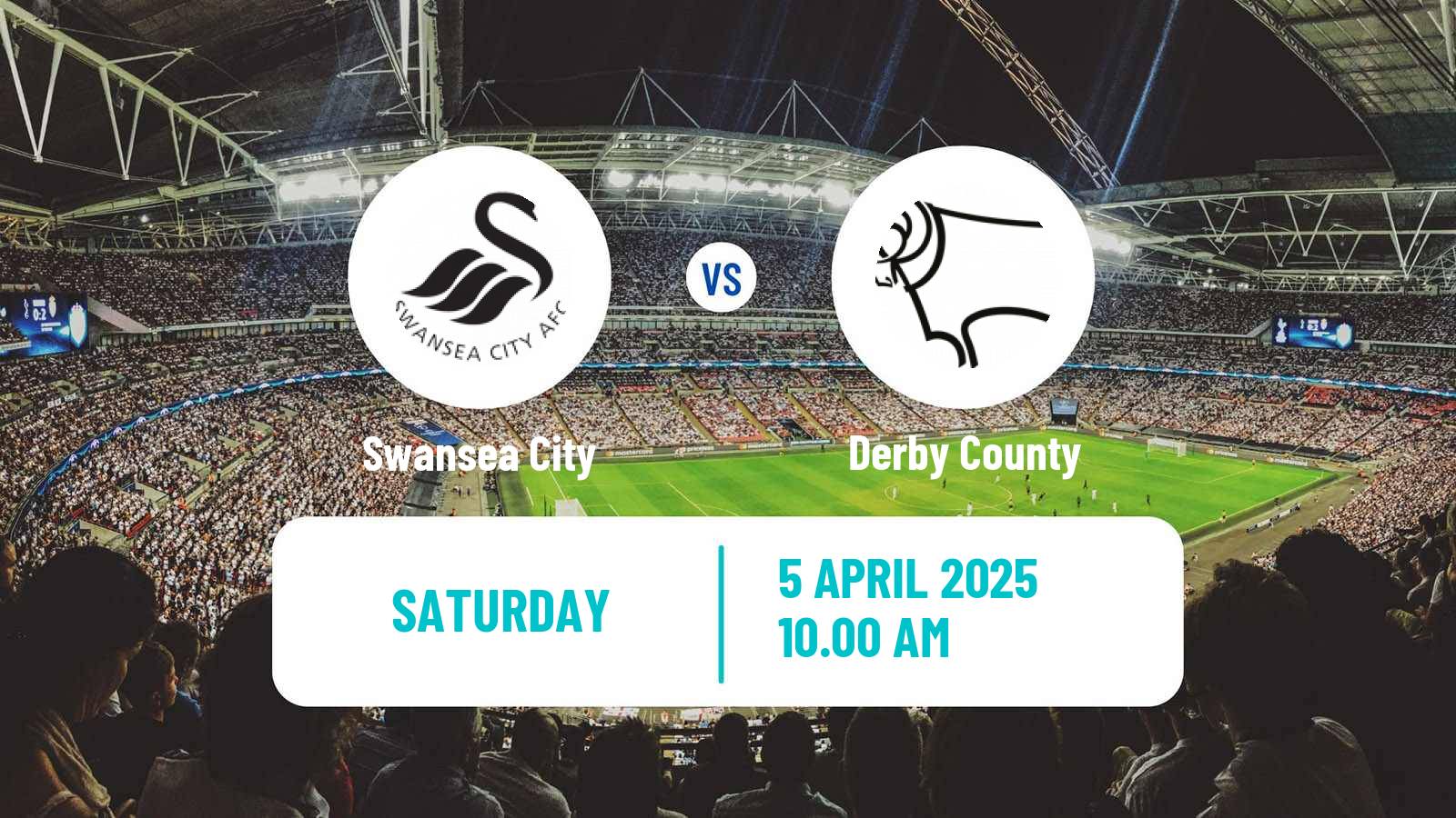 Soccer English League Championship Swansea City - Derby County