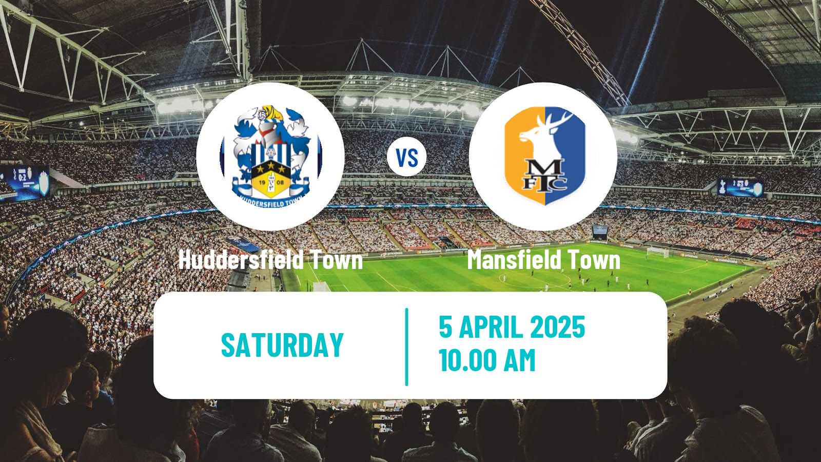 Soccer English League One Huddersfield Town - Mansfield Town