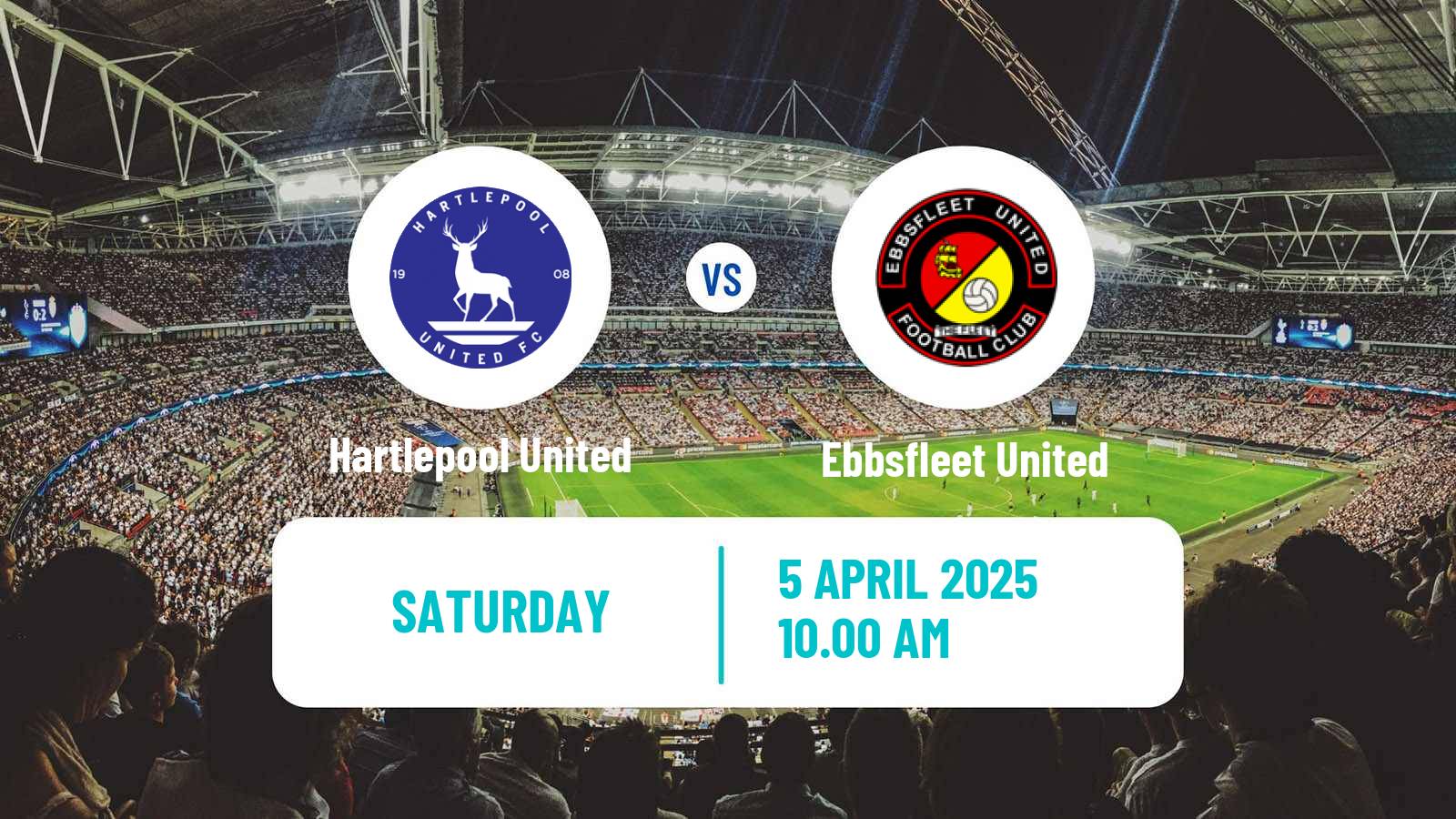 Soccer English National League Hartlepool United - Ebbsfleet United