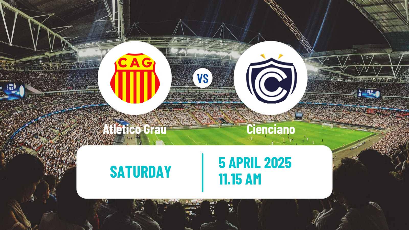 Soccer Peruvian Liga 1 Atlético Grau - Cienciano