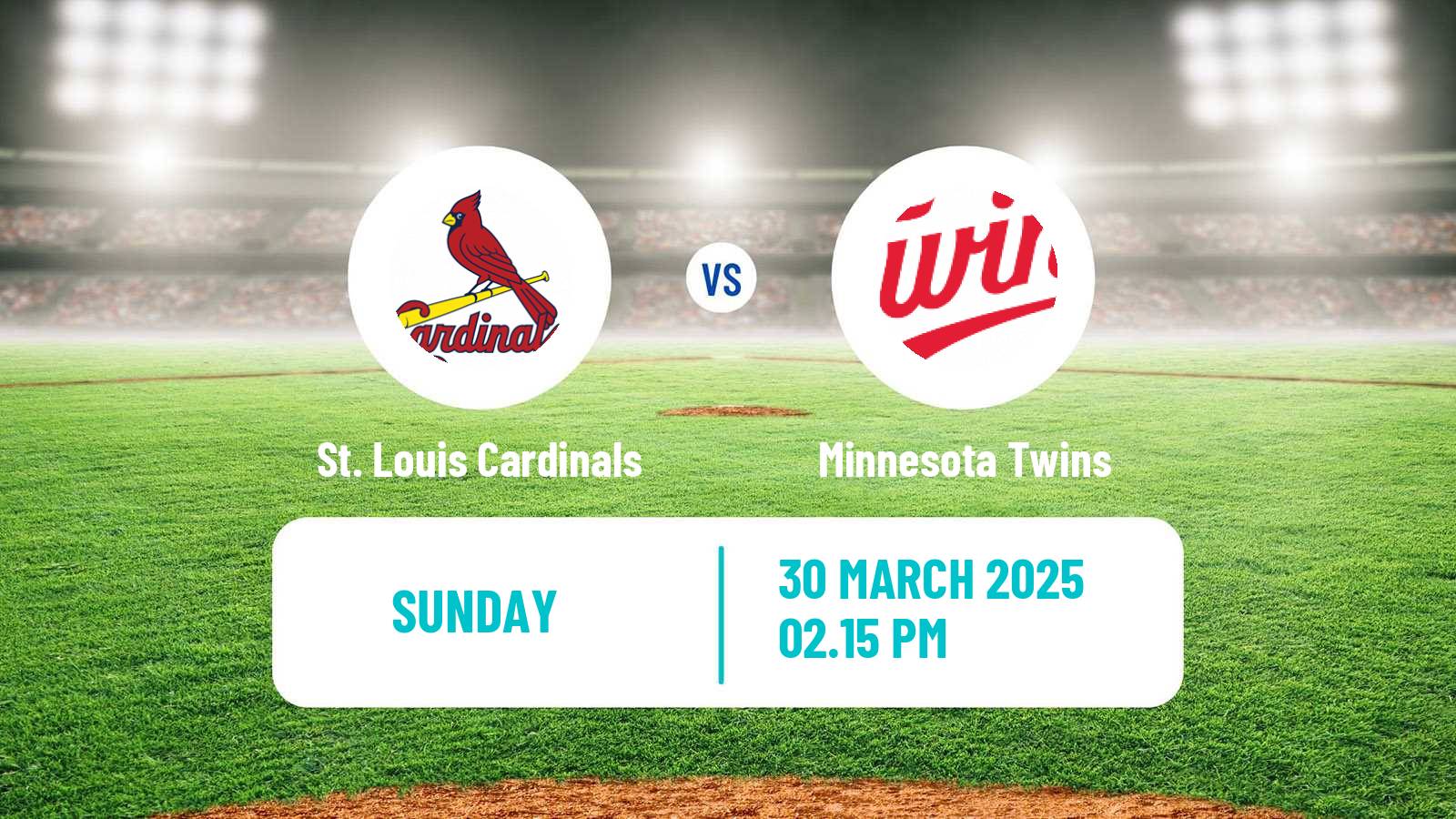 Baseball MLB St. Louis Cardinals - Minnesota Twins