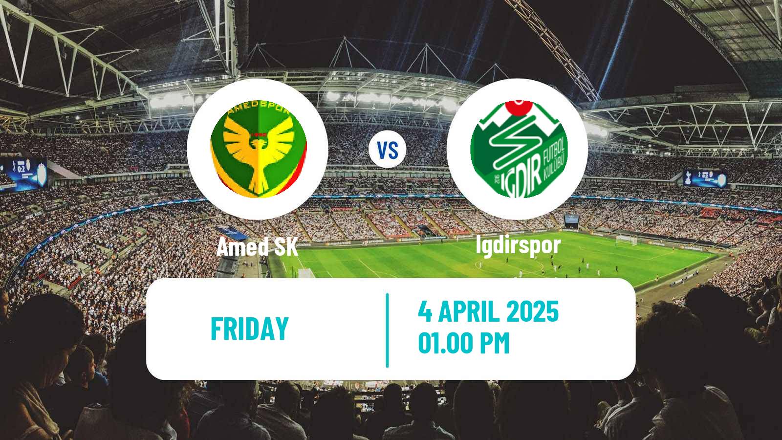 Soccer Turkish First League Amed SK - Igdirspor