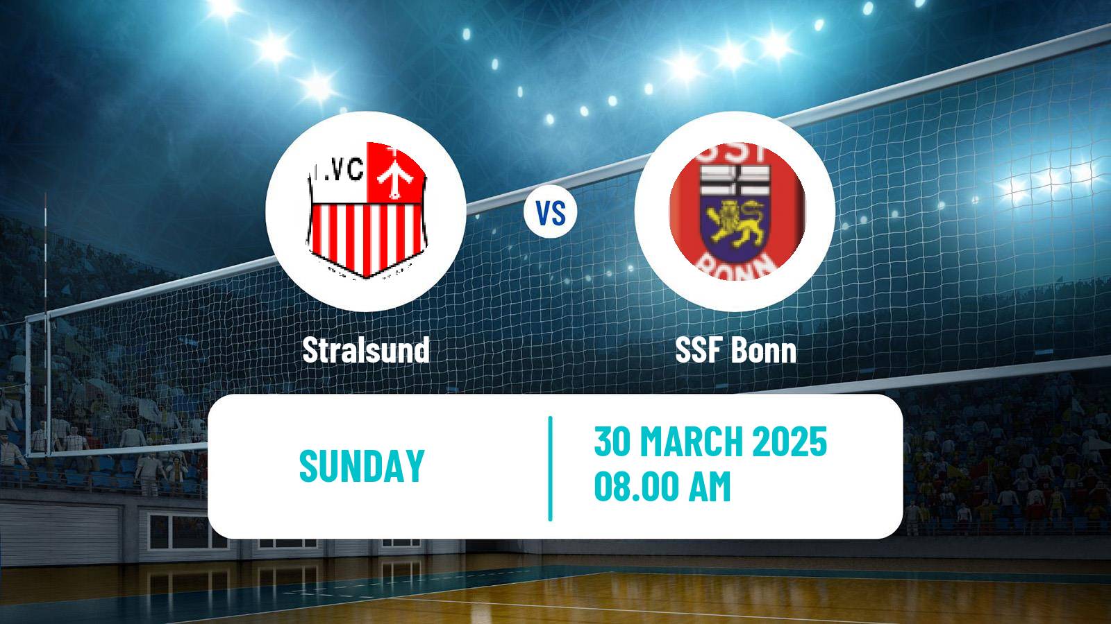 Volleyball German 2 Bundesliga North Volleyball Women Stralsund - Bonn