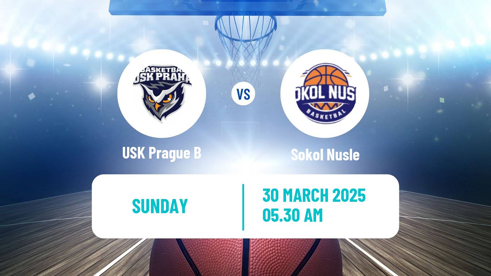 Basketball Czech 1 Liga Basketball Women USK Prague B - Sokol Nusle