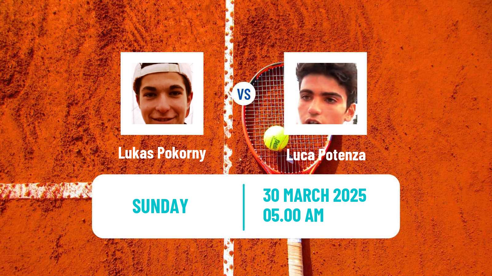 Tennis ITF M15 Monastir 12 Men Lukas Pokorny - Luca Potenza