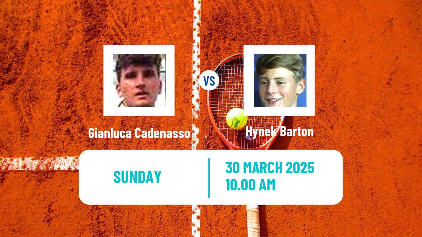Tennis Barletta Challenger Men Gianluca Cadenasso - Hynek Barton