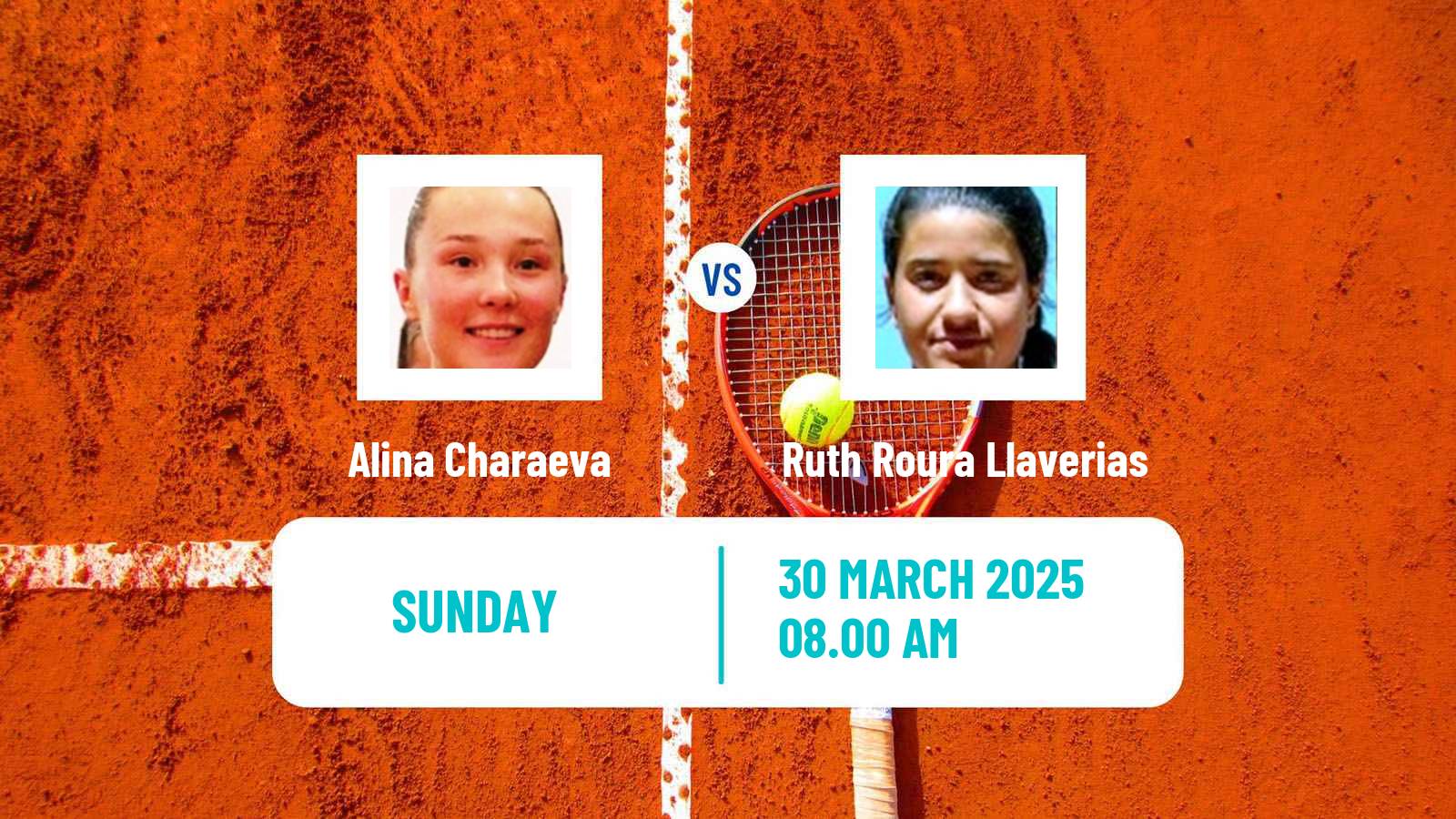 Tennis La Bisbal D Emporda Challenger Women Alina Charaeva - Ruth Roura Llaverias