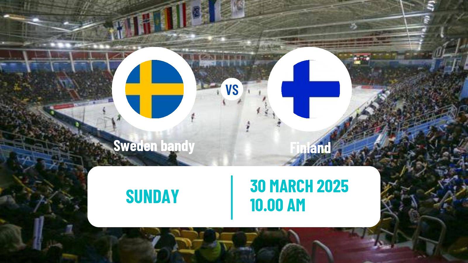 Bandy Bandy World Championship Sweden - Finland