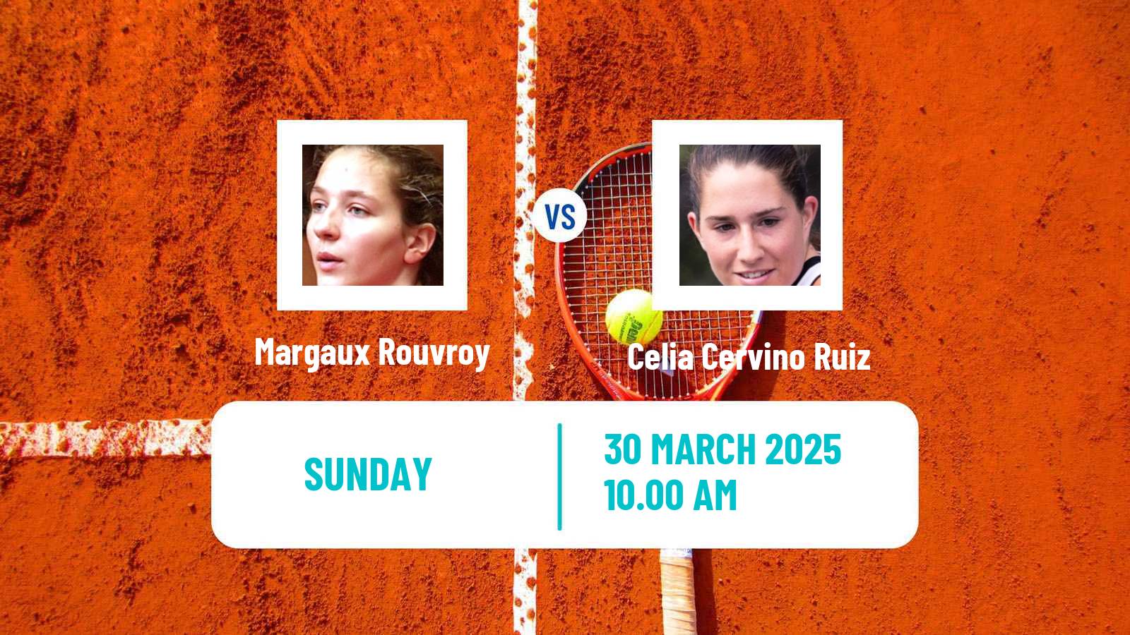 Tennis La Bisbal D Emporda Challenger Women Margaux Rouvroy - Celia Cervino Ruiz