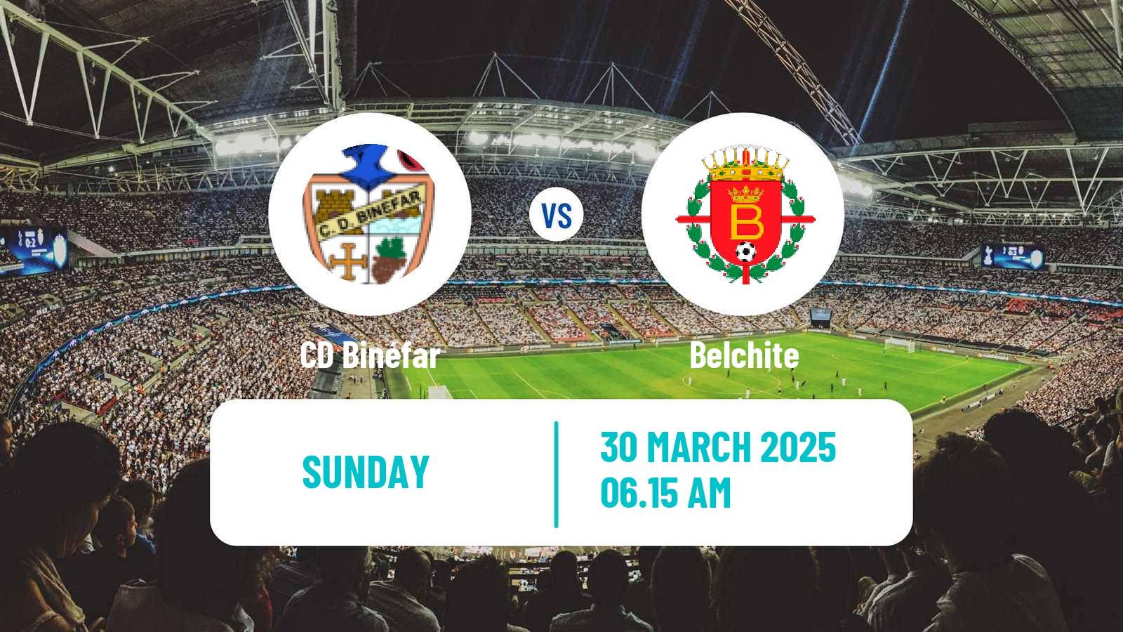 Soccer Spanish Tercera RFEF - Group 17 Binéfar - Belchite